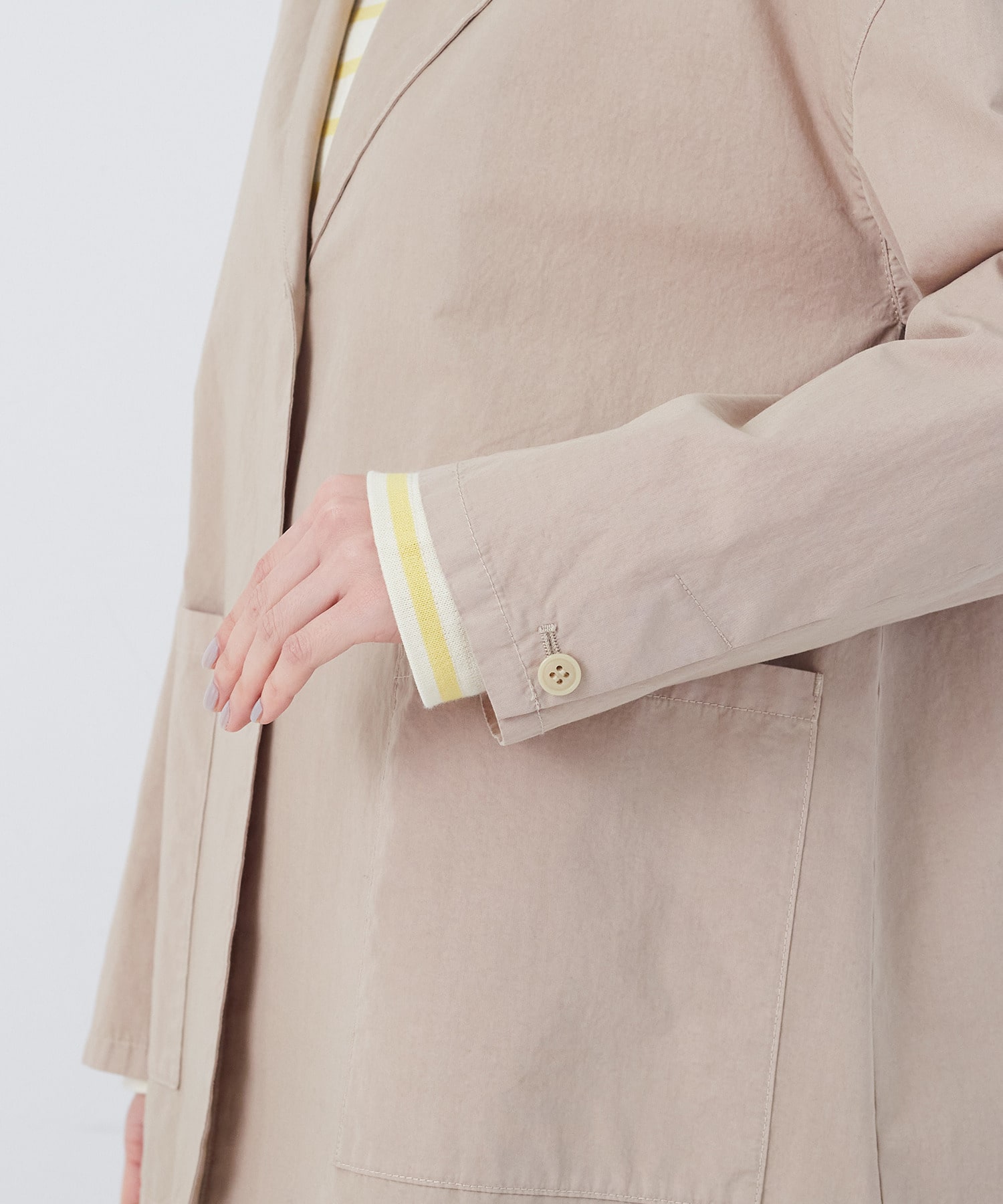 【congés payés】ナイロンウェザージャケット 詳細画像 ベージュ 21