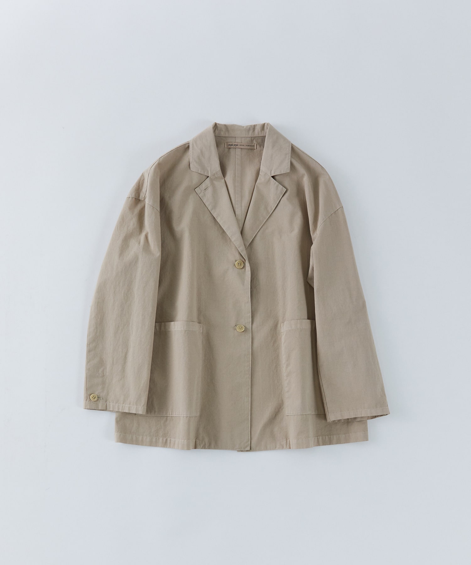 【congés payés】ナイロンウェザージャケット 詳細画像 ベージュ 1