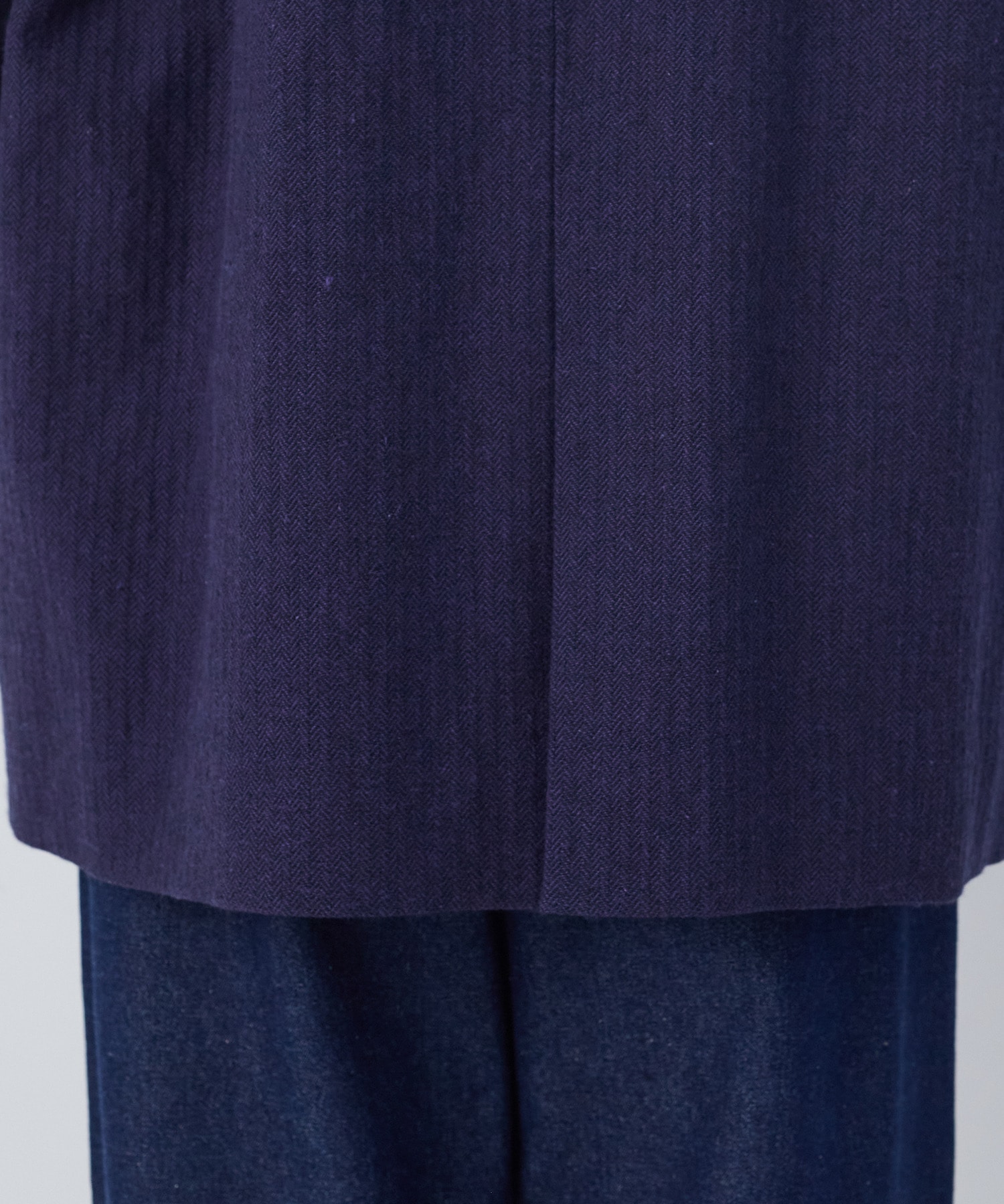 【congés payés】綿麻ツィードジャケット 詳細画像 ブルー系その他 23