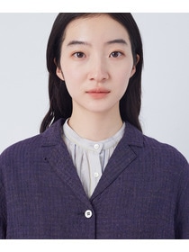 【congés payés】【FAVE】シャーリングシャツジャケット 詳細画像 ネイビー 34