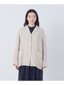 【congés payés】【FAVE】シャーリングシャツジャケット 詳細画像 ネイビー 7