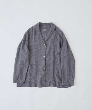 【congés payés】【FAVE】シャーリングシャツジャケット 詳細画像 グレー系その他 1