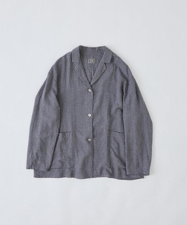 【FAVE】シャーリングシャツジャケット 詳細画像 グレー系その他 1