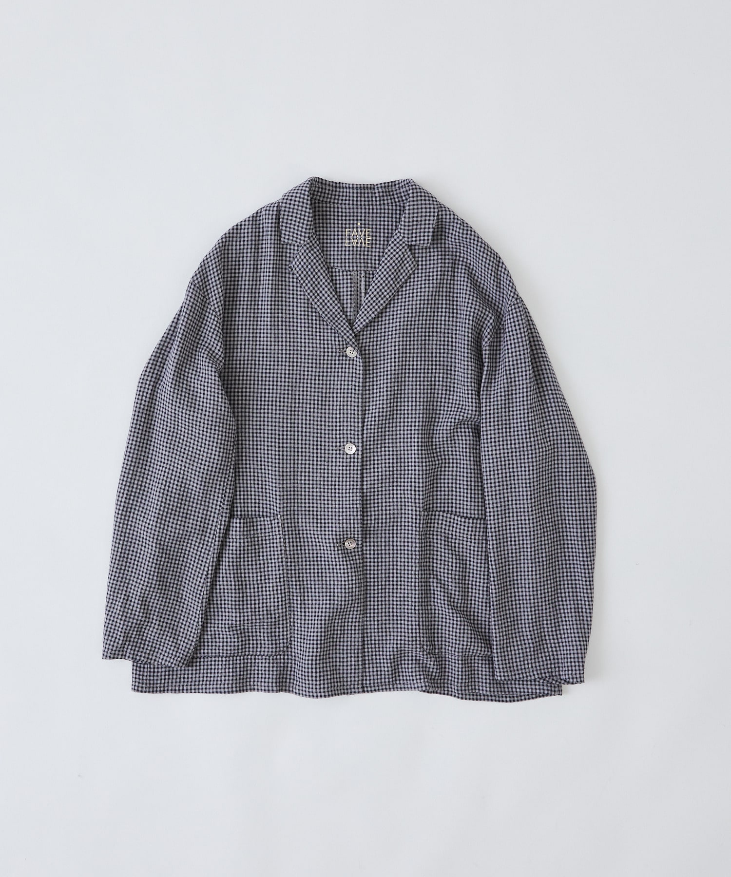 【congés payés】【FAVE】シャーリングシャツジャケット 詳細画像 グレー系その他 1