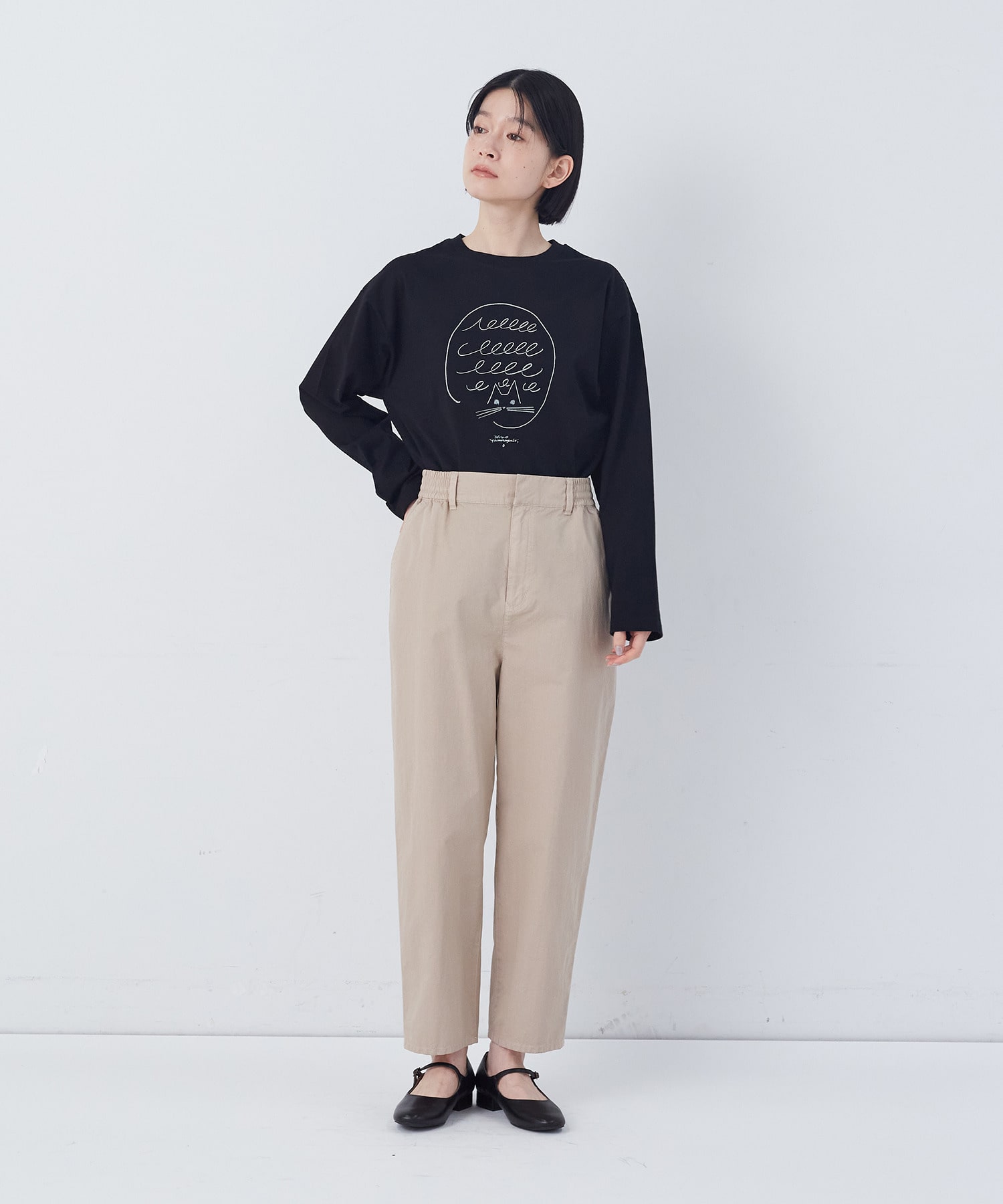 【congés payés】ナイロンウェザーイージーパンツ 詳細画像 ピンク 1