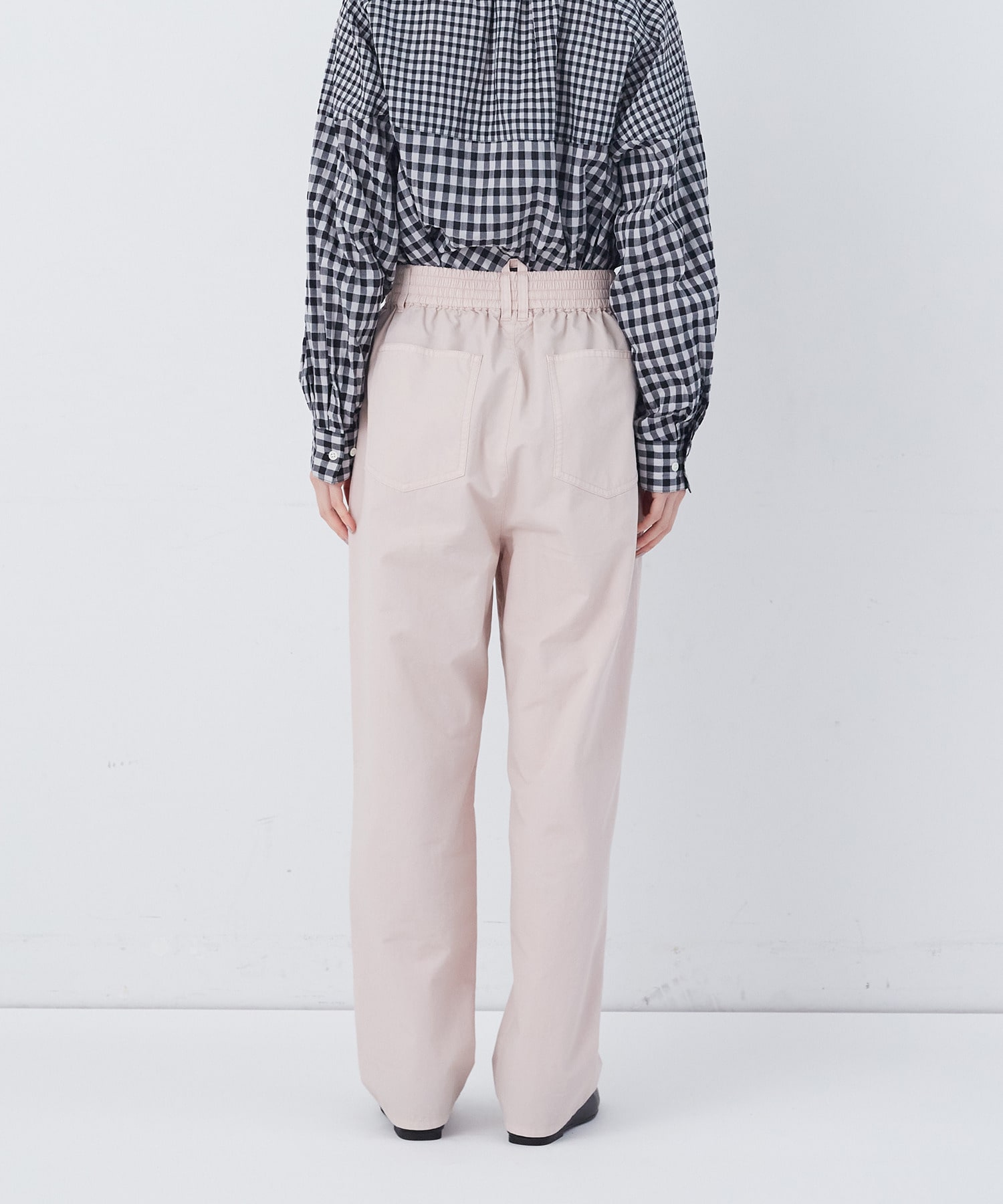 【congés payés】ナイロンウェザーイージーパンツ 詳細画像 ピンク 16