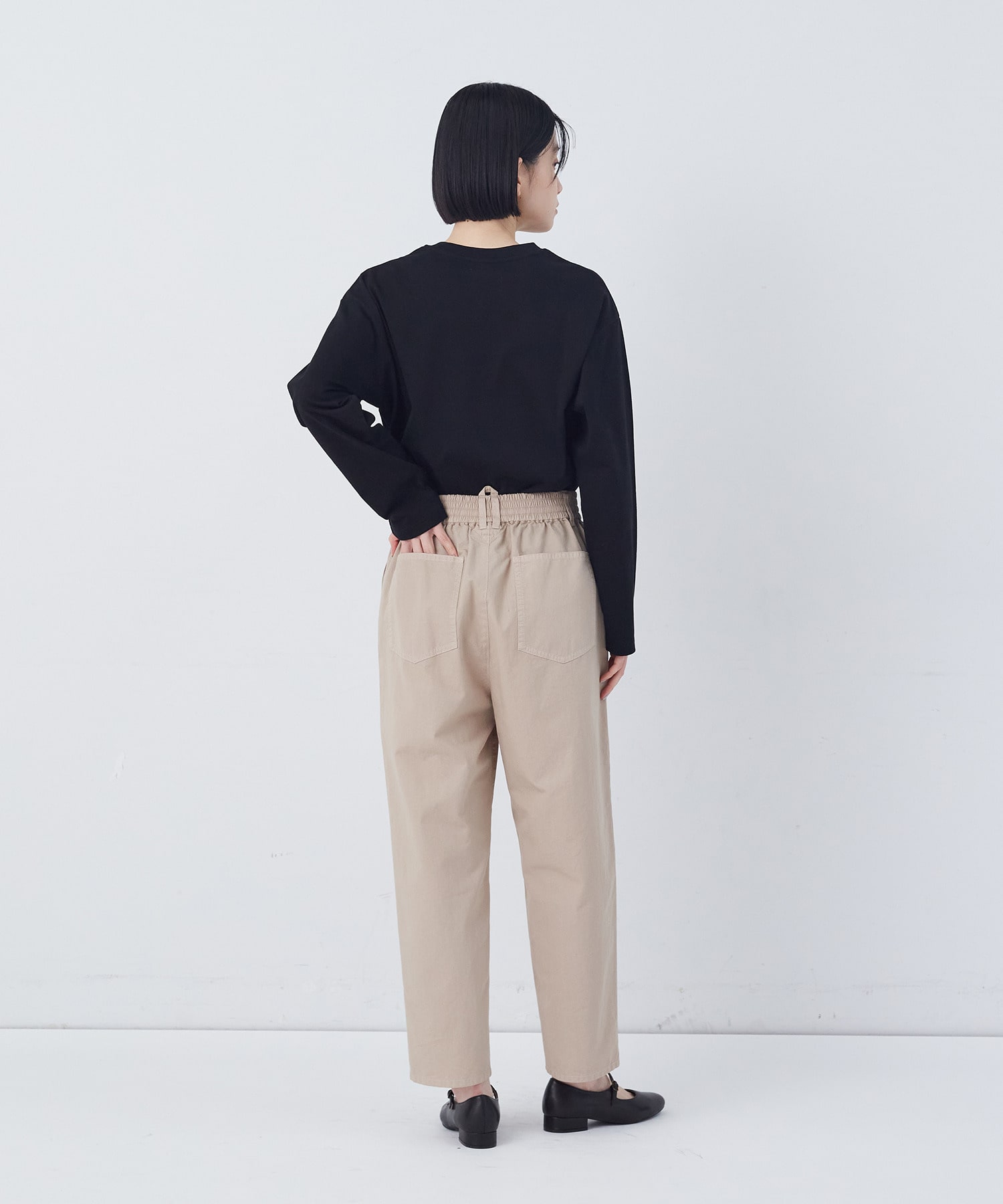 【congés payés】ナイロンウェザーイージーパンツ 詳細画像 ピンク 3