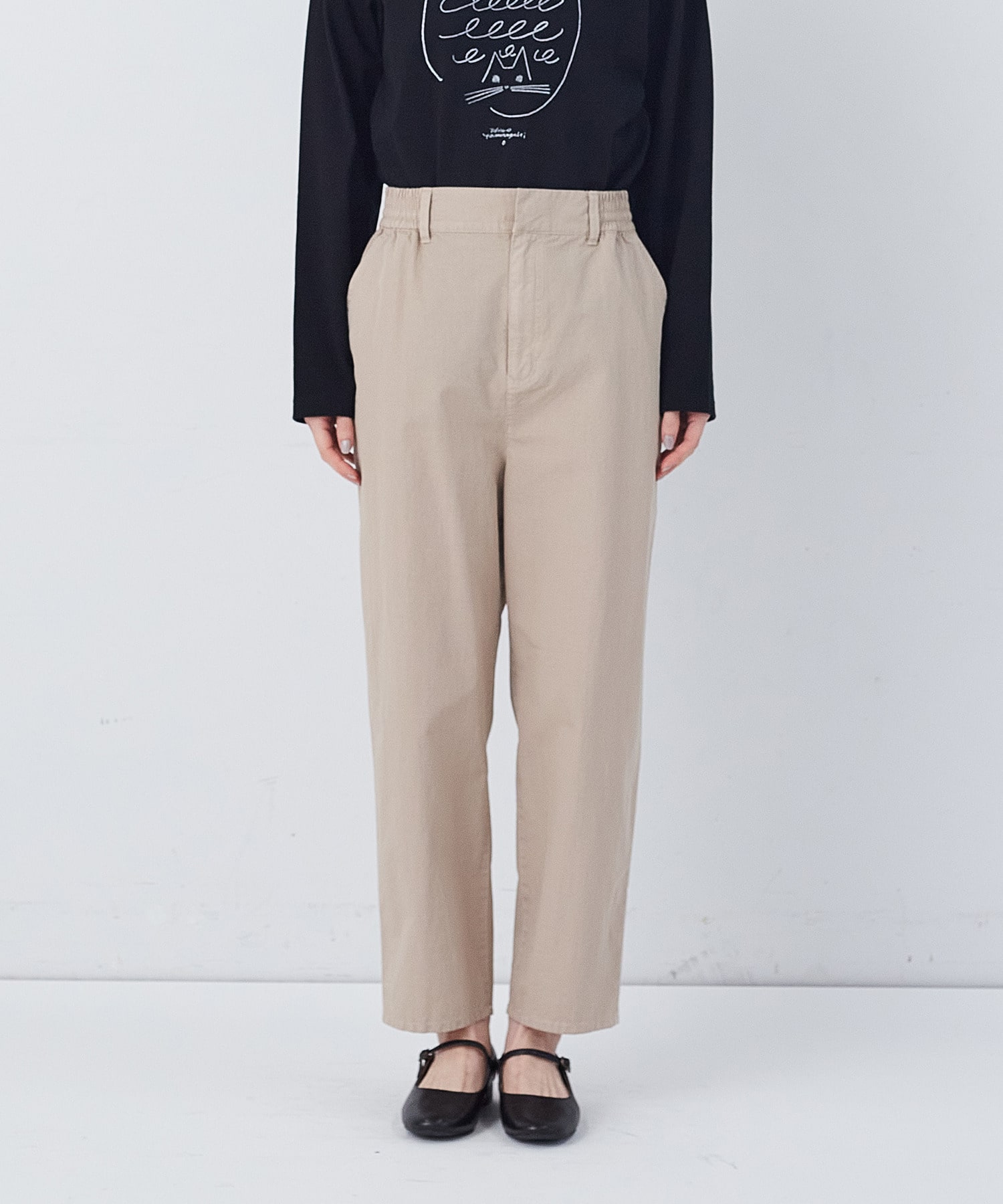 【congés payés】ナイロンウェザーイージーパンツ 詳細画像 ピンク 6