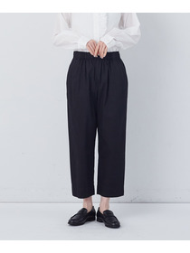 【congés payés】【FAVE】サイドポケットクロップドイージーパンツ 詳細画像 インディゴブルー 12