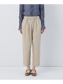 【congés payés】【FAVE】サイドポケットクロップドイージーパンツ 詳細画像 インディゴブルー 27