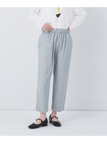 【congés payés】【FAVE】サイドポケットクロップドイージーパンツ 詳細画像 インディゴブルー 4