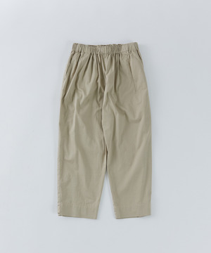 【congés payés】【FAVE】サイドポケットクロップドイージーパンツ 詳細画像 ベージュ 1