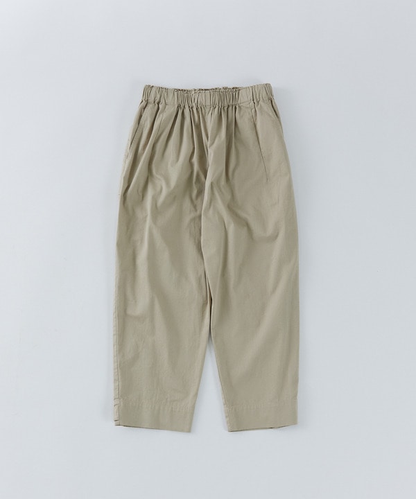 【congés payés】【FAVE】サイドポケットクロップドイージーパンツ