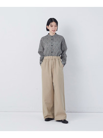 【congés payés】【FAVE】ストレートパンツ 詳細画像 インディゴブルー 1