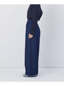 【congés payés】【FAVE】ストレートパンツ 詳細画像 インディゴブルー 23