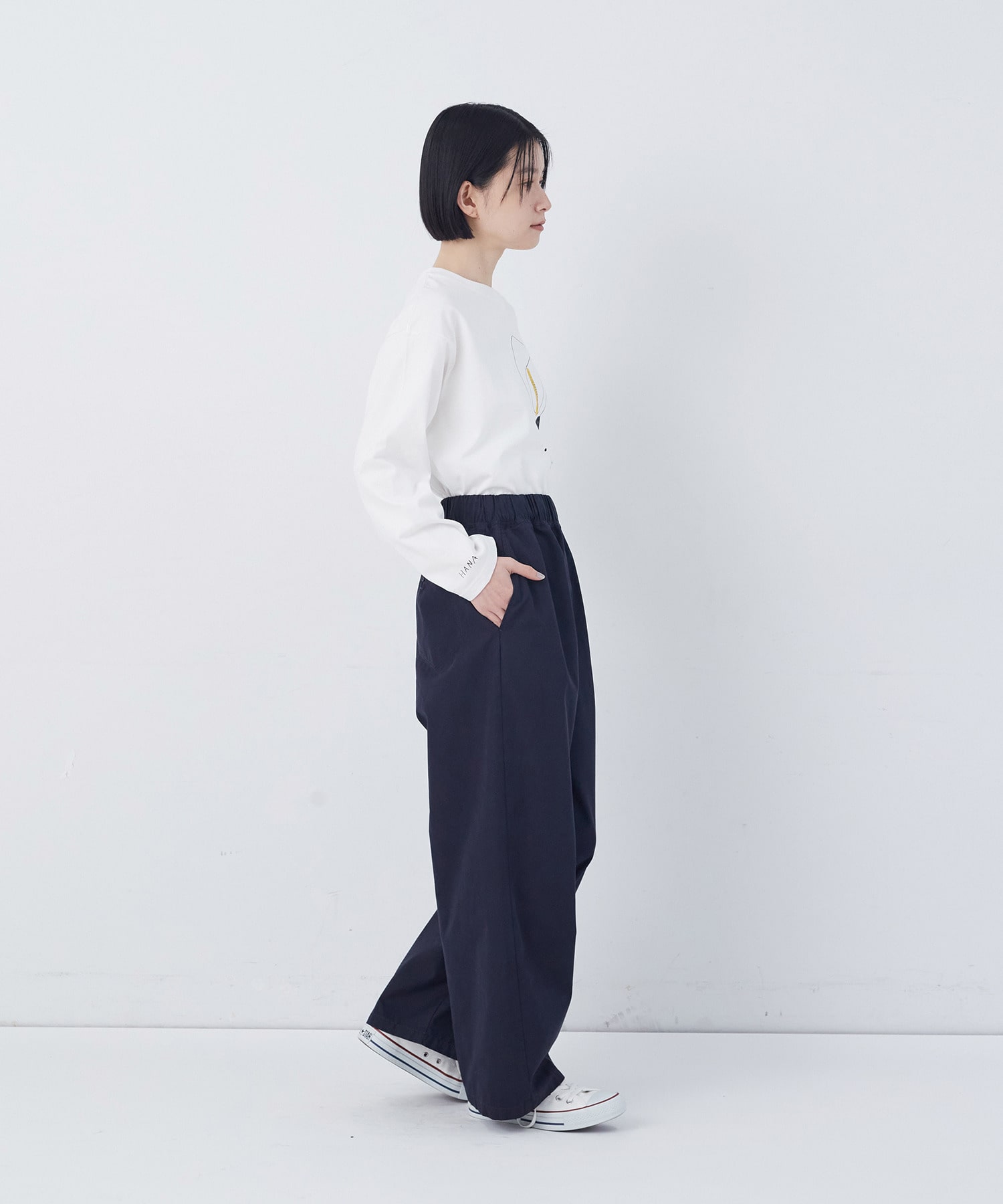 【congés payés】【FAVE】ストレートパンツ 詳細画像 インディゴブルー 26