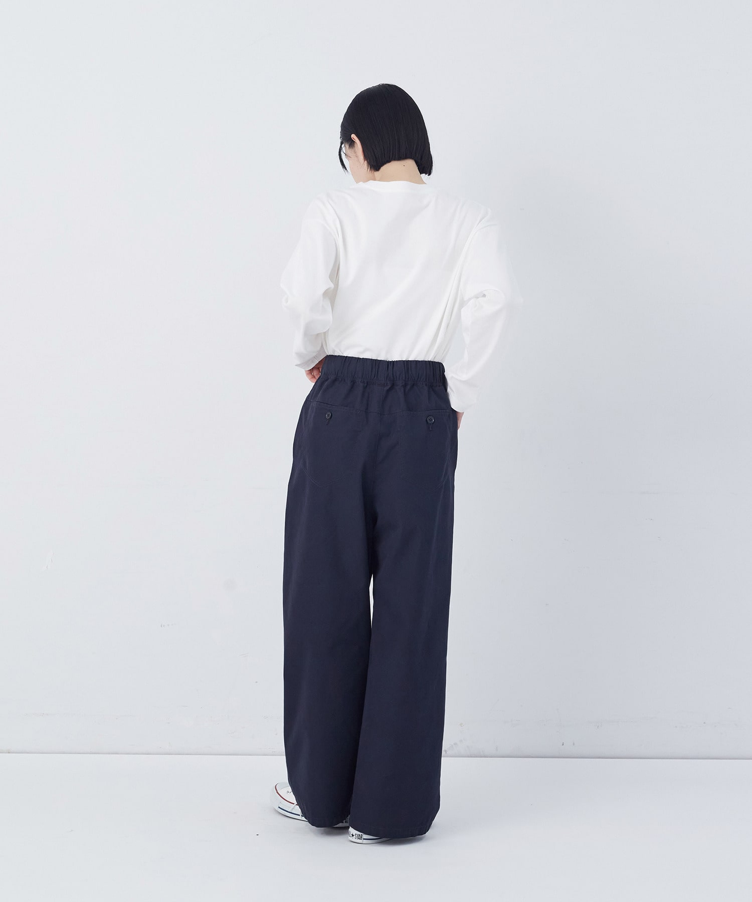 【congés payés】【FAVE】ストレートパンツ 詳細画像 インディゴブルー 27