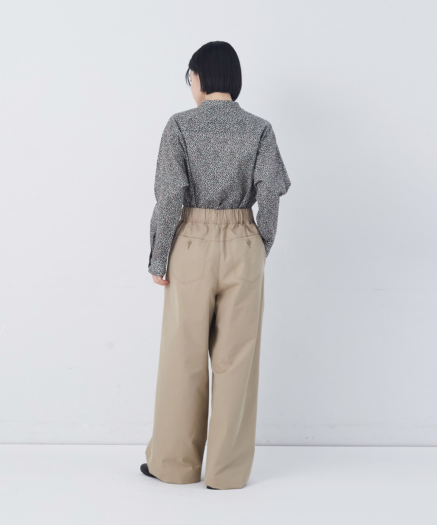 【congés payés】【FAVE】ストレートパンツ 詳細画像 インディゴブルー 3