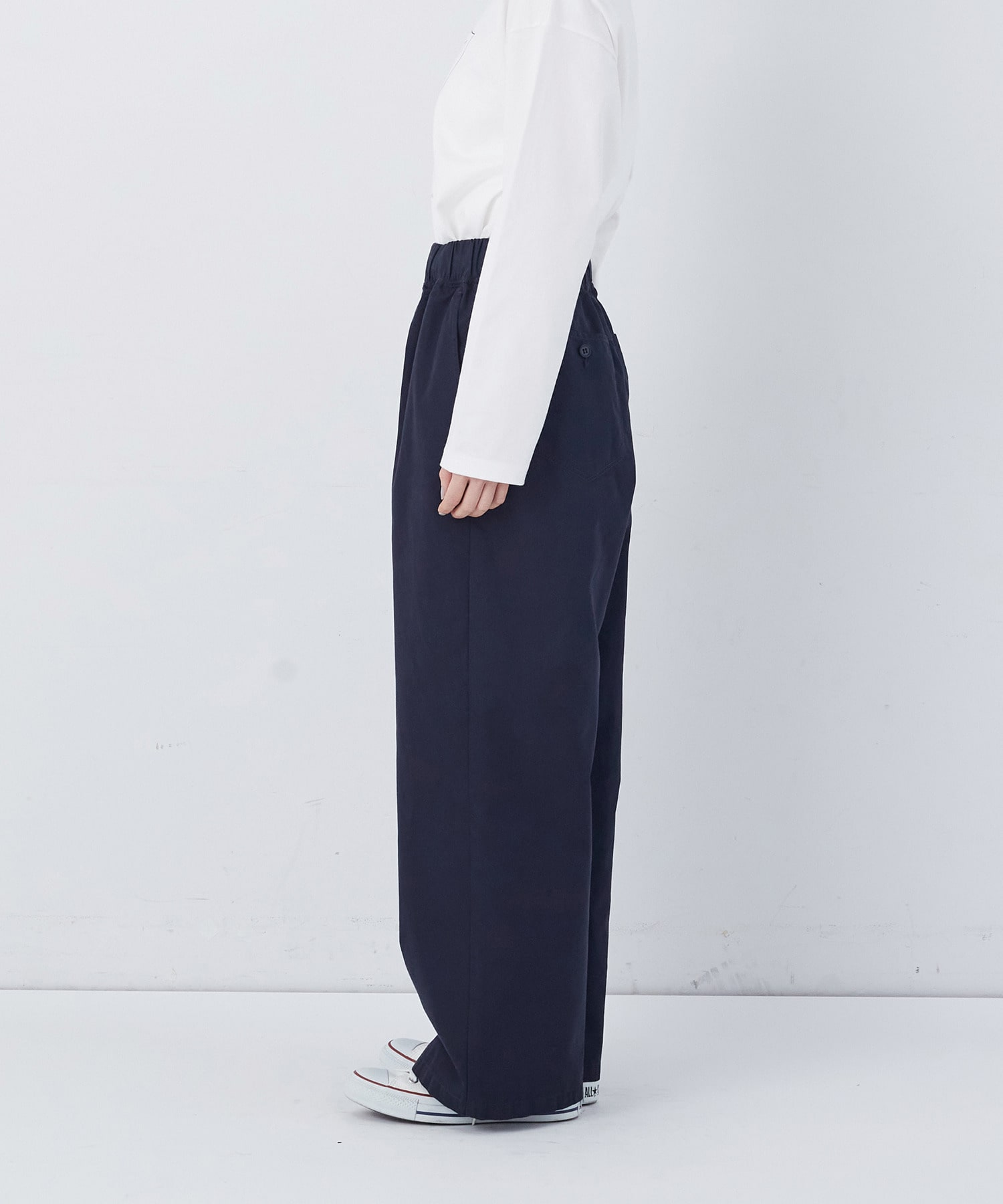 【congés payés】【FAVE】ストレートパンツ 詳細画像 インディゴブルー 31