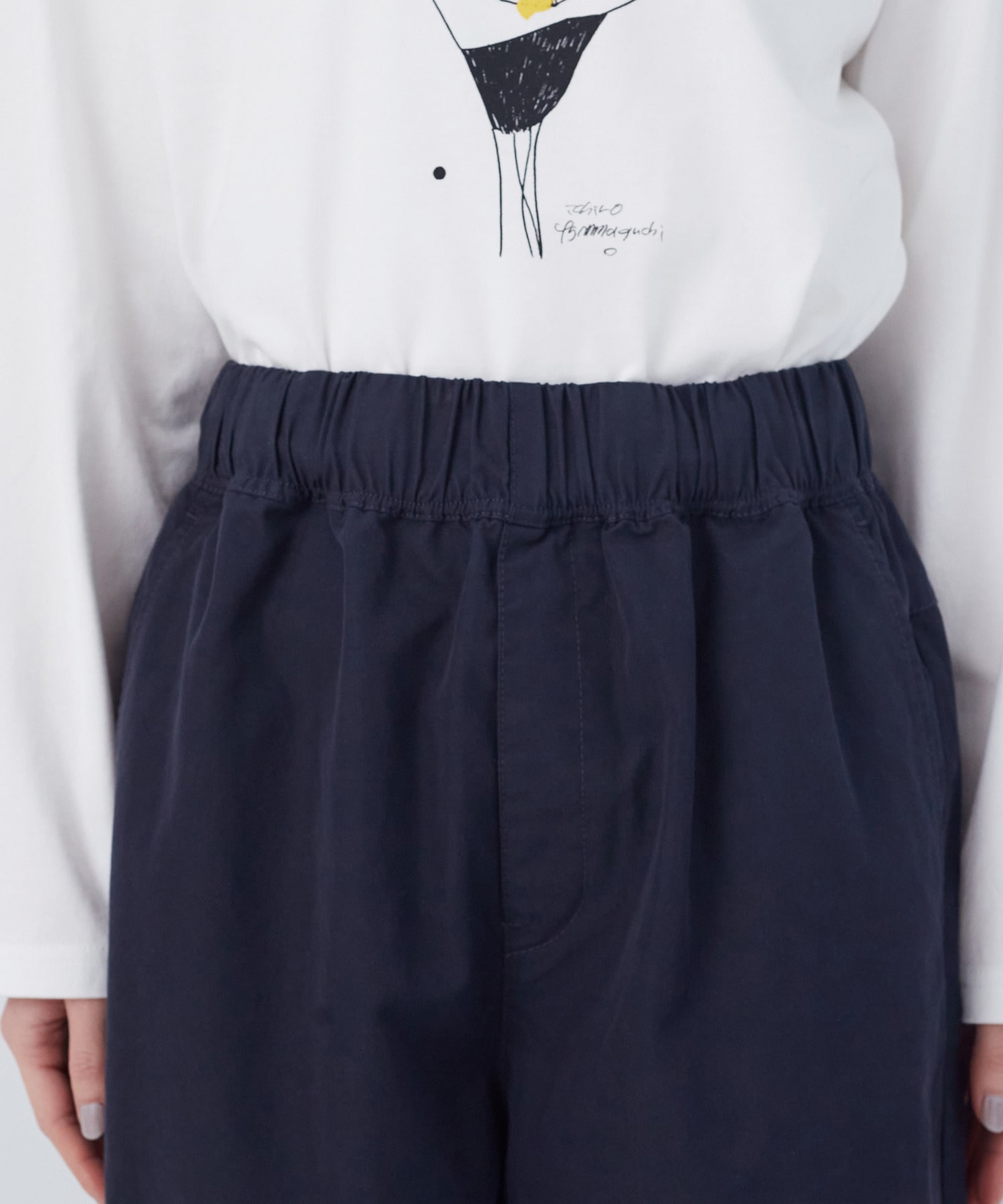 【congés payés】【FAVE】ストレートパンツ 詳細画像 インディゴブルー 33