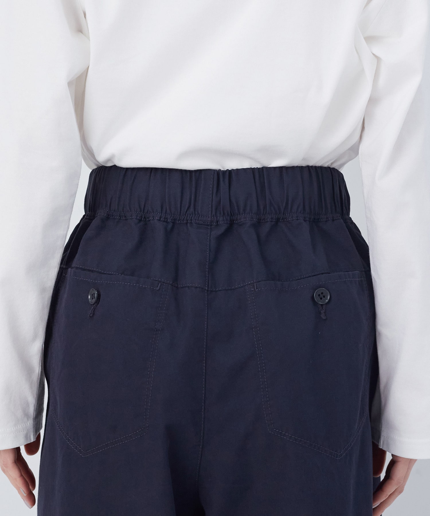 【congés payés】【FAVE】ストレートパンツ 詳細画像 インディゴブルー 34