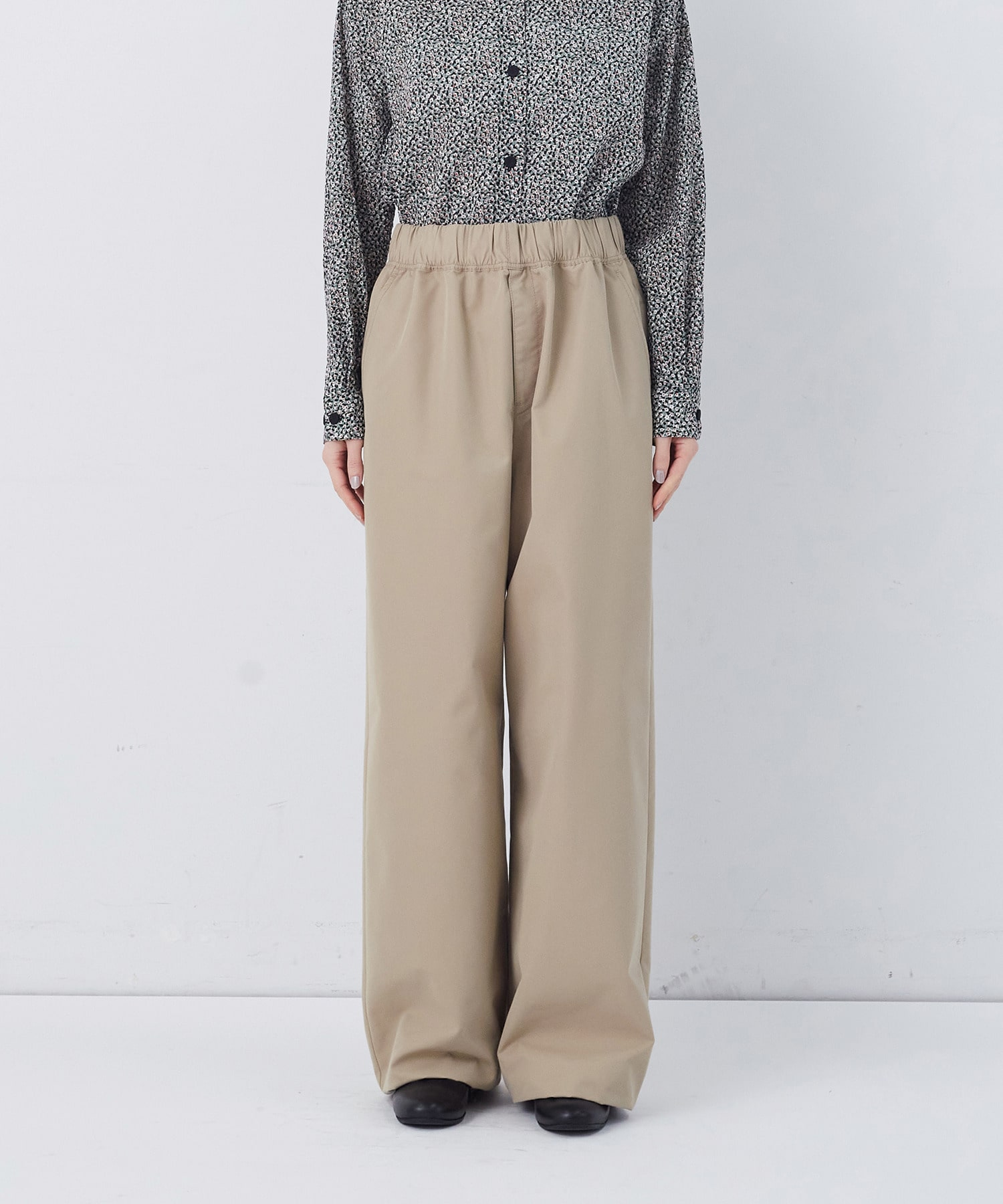 【congés payés】【FAVE】ストレートパンツ 詳細画像 インディゴブルー 6