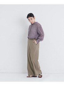 【congés payés】ワイドストレートパンツ 詳細画像 ブラック 11