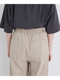 【congés payés】ワイドストレートパンツ 詳細画像 ブラック 26