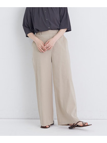 【congés payés】ワイドストレートパンツ 詳細画像 ブラック 5