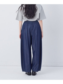 【congés payés】カーブシルエットデニムパンツ 詳細画像 インディゴブルー 16