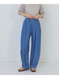 【congés payés】カーブシルエットデニムパンツ 詳細画像 インディゴブルー 6