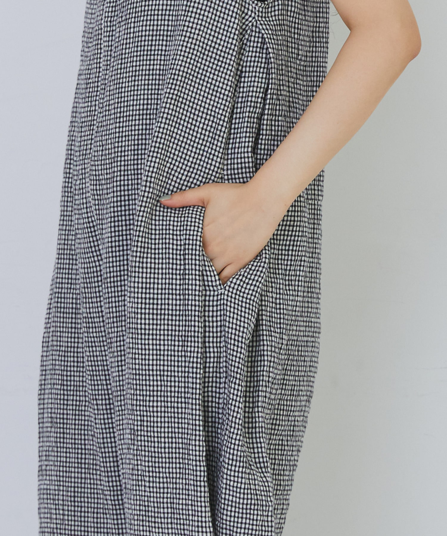 【congés payés】Kanocoさんコラボ　オールインワン 詳細画像 チャコールグレー 21