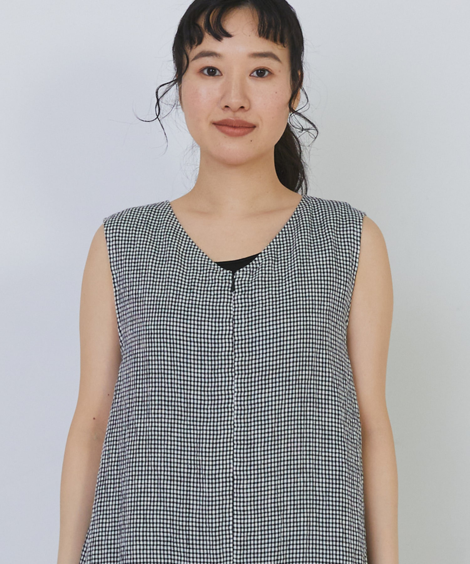 【congés payés】Kanocoさんコラボ　オールインワン 詳細画像 チャコールグレー 23