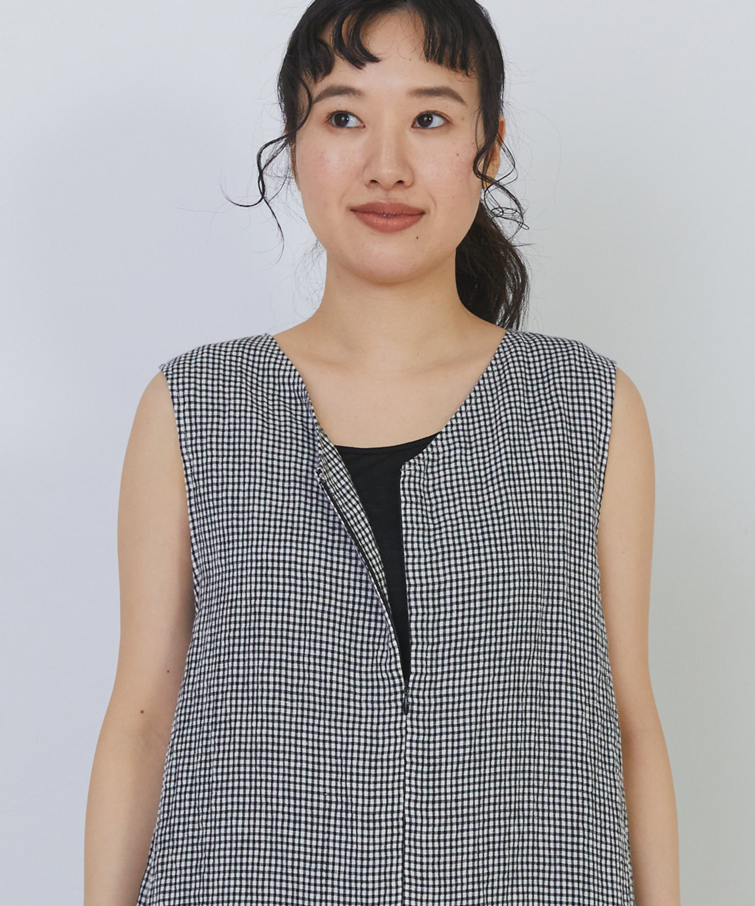 【congés payés】Kanocoさんコラボ　オールインワン 詳細画像 チャコールグレー 24