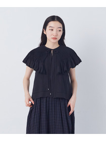 【congés payés】モスリンハンドタックカラージレ 詳細画像 オフホワイト 4