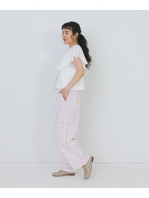 【congés payés】モスリンハンドタックカラージレ 詳細画像 オフホワイト 9