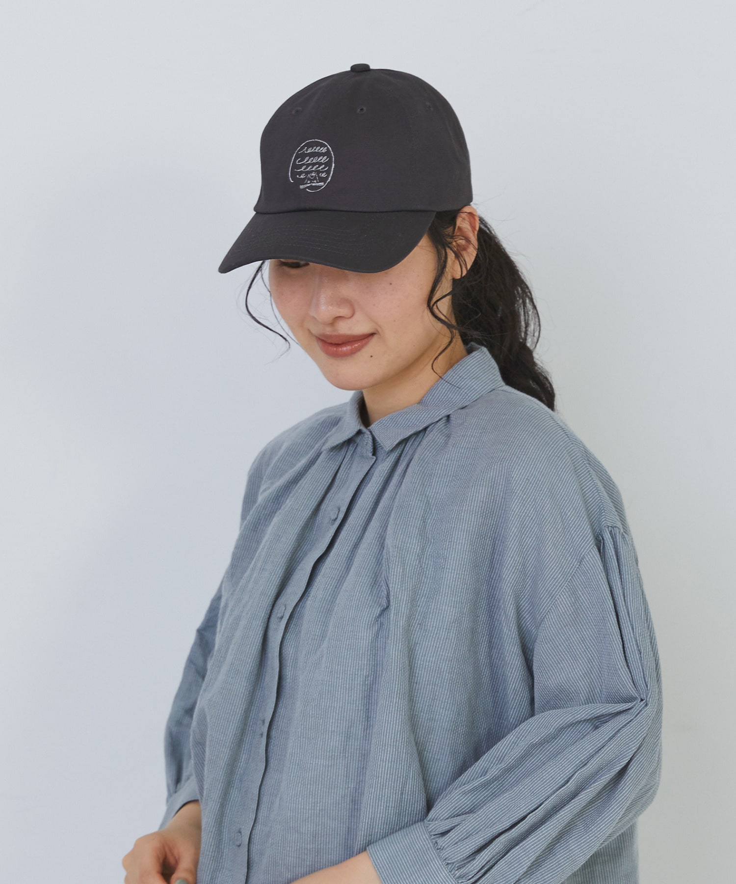 【congés payés】ichiro yamaguci.キャップ 詳細画像 ブラック 13