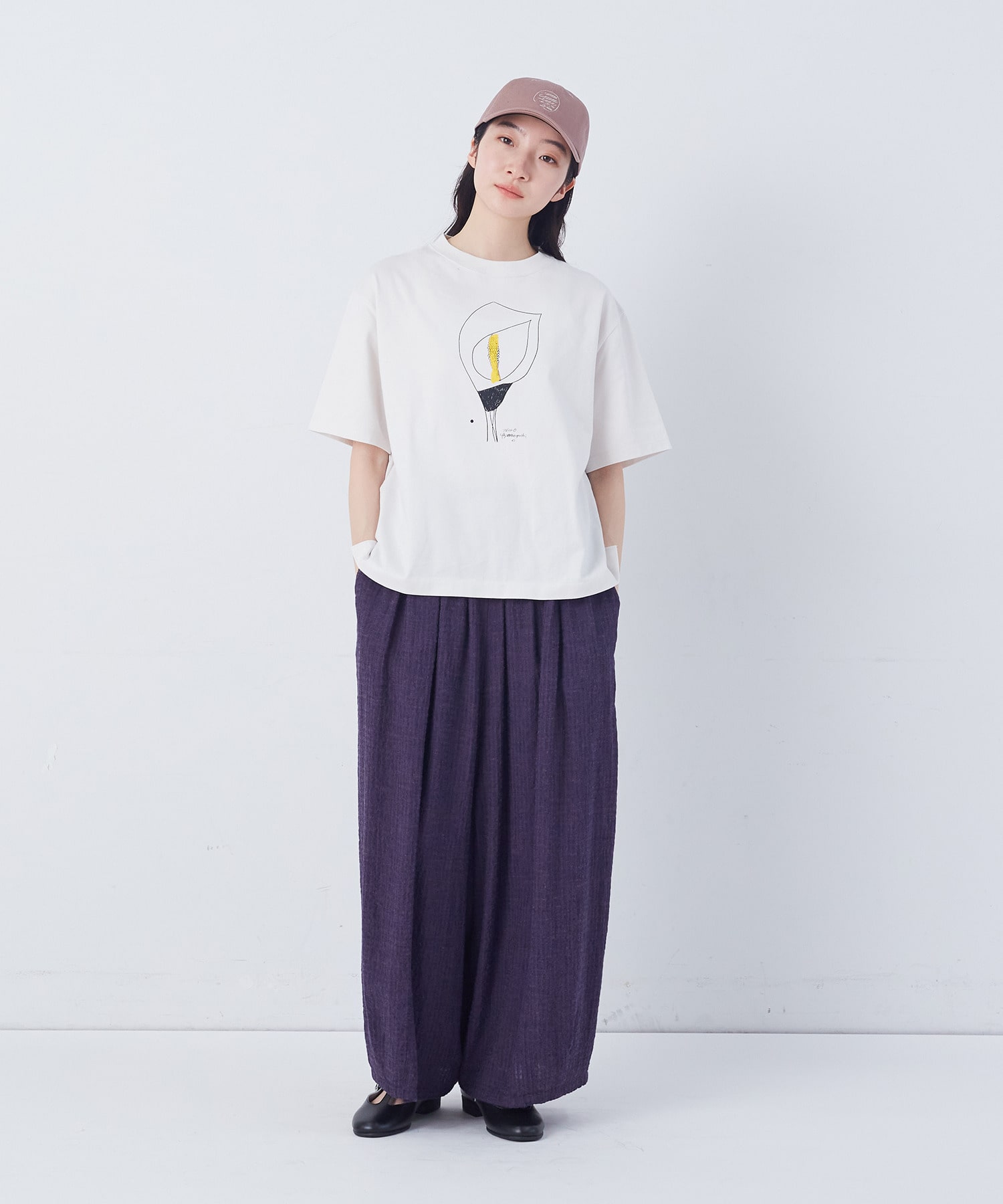 【congés payés】ichiro yamaguci.キャップ 詳細画像 ブラック 6