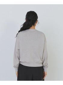 【congés payés】14G麻綿透かしカーディガン 詳細画像 ブラック 16