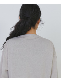 【congés payés】14G麻綿透かしカーディガン 詳細画像 ブラック 18