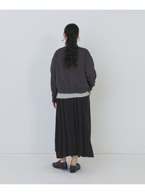 【congés payés】14G麻綿透かしカーディガン 詳細画像 ブラック 3