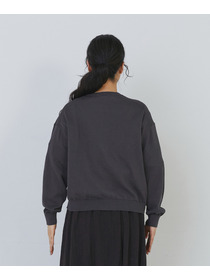 【congés payés】14G麻綿透かしカーディガン 詳細画像 ブラック 8