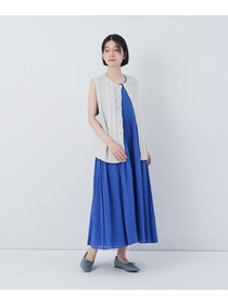 【congés payés】【2way】リリヤーン地柄2wayベスト 詳細画像 オートミール 1