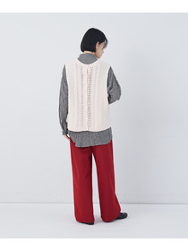 【congés payés】【2way】リリヤーン地柄2wayベスト 詳細画像 オートミール 15