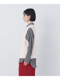 【congés payés】【2way】リリヤーン地柄2wayベスト 詳細画像 オートミール 18