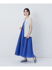 【congés payés】【2way】リリヤーン地柄2wayベスト 詳細画像 オートミール 2