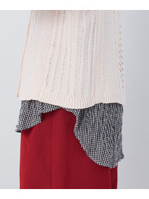 【congés payés】【2way】リリヤーン地柄2wayベスト 詳細画像 オートミール 23