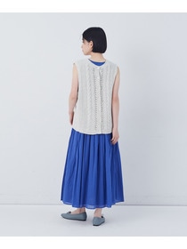 【congés payés】【2way】リリヤーン地柄2wayベスト 詳細画像 オートミール 5