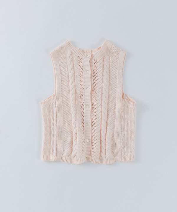 【congés payés】【2way】リリヤーン地柄2wayベスト