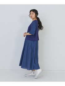 【congés payés】14G麻綿ワッフル編み2WAYベスト 詳細画像 ブラック 15